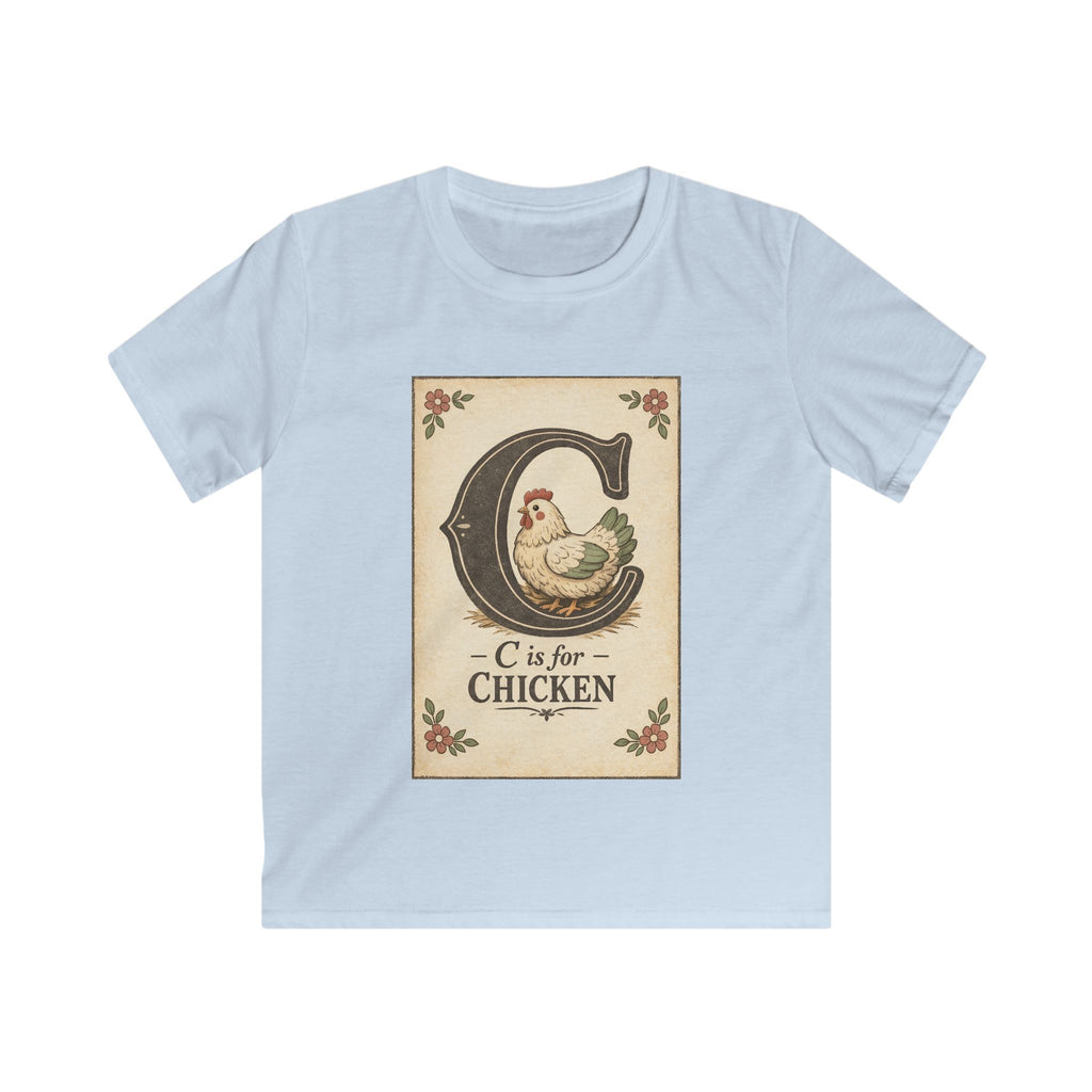 C is for Chicken — Kids Tee