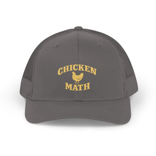 Chicken Math — Retro Trucker Hat