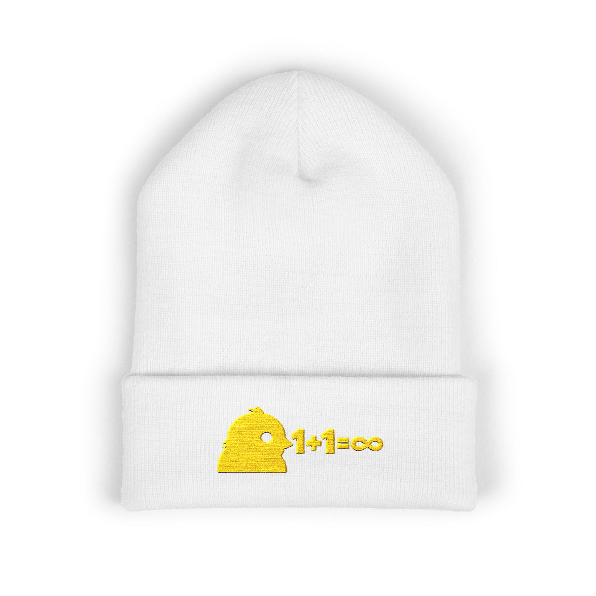 Chicken Math — Cuffed Beanie