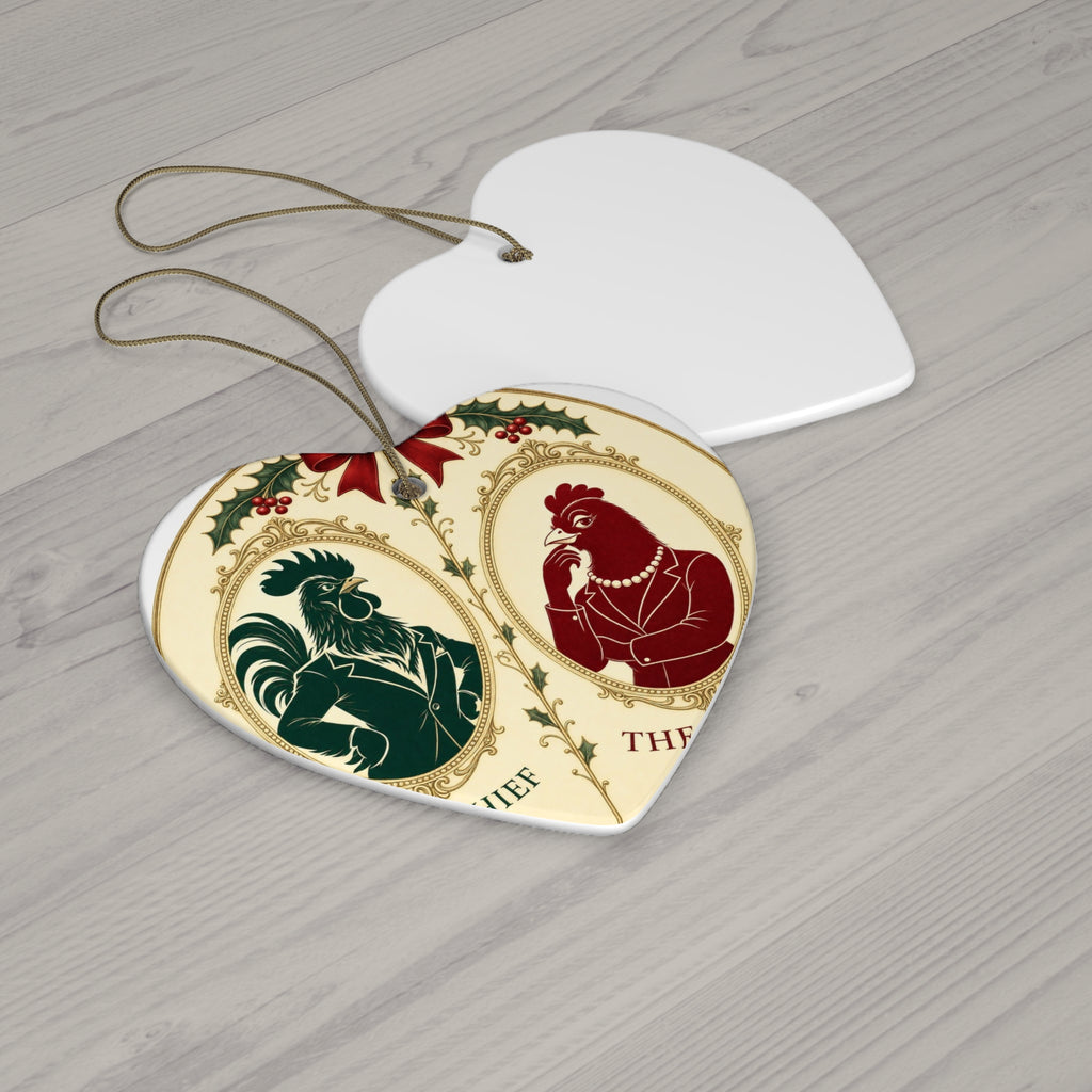 The Chief & The Boss — Ornament Pair