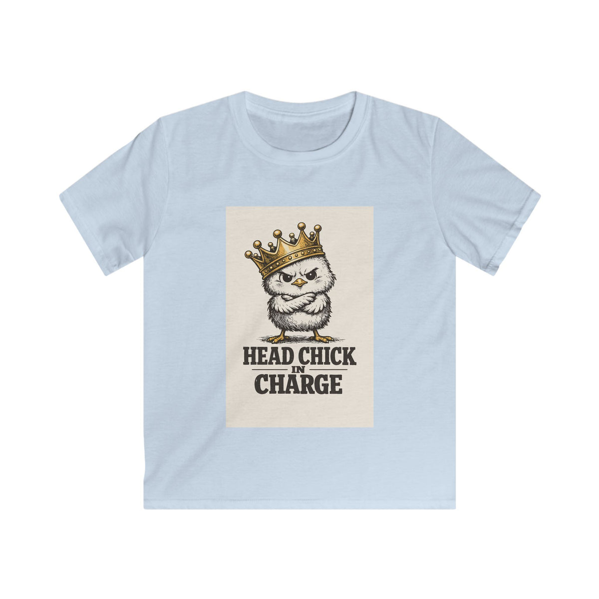 Head Chick in Charge — Kids Tee