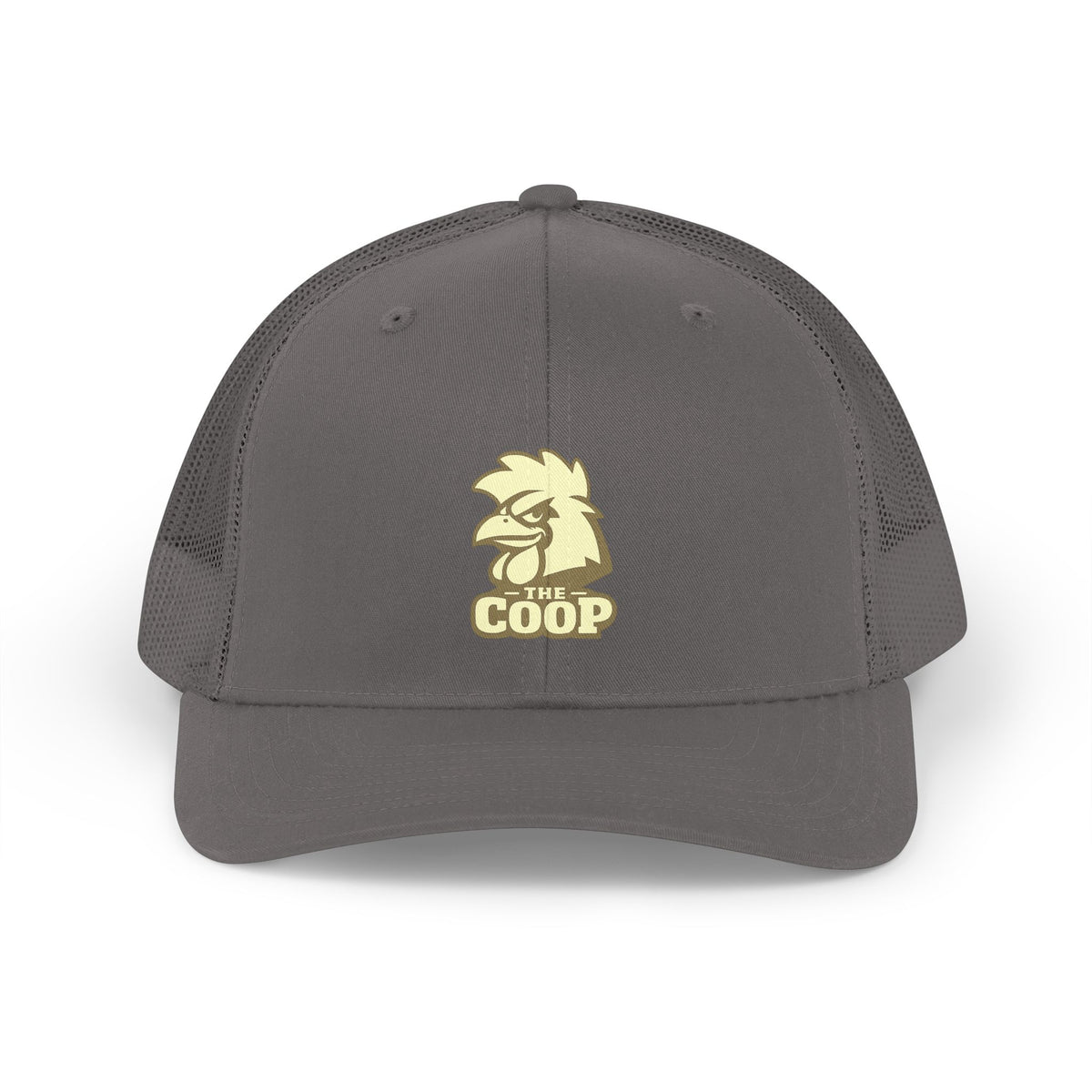Rooster Head Icon — Retro Trucker Hat