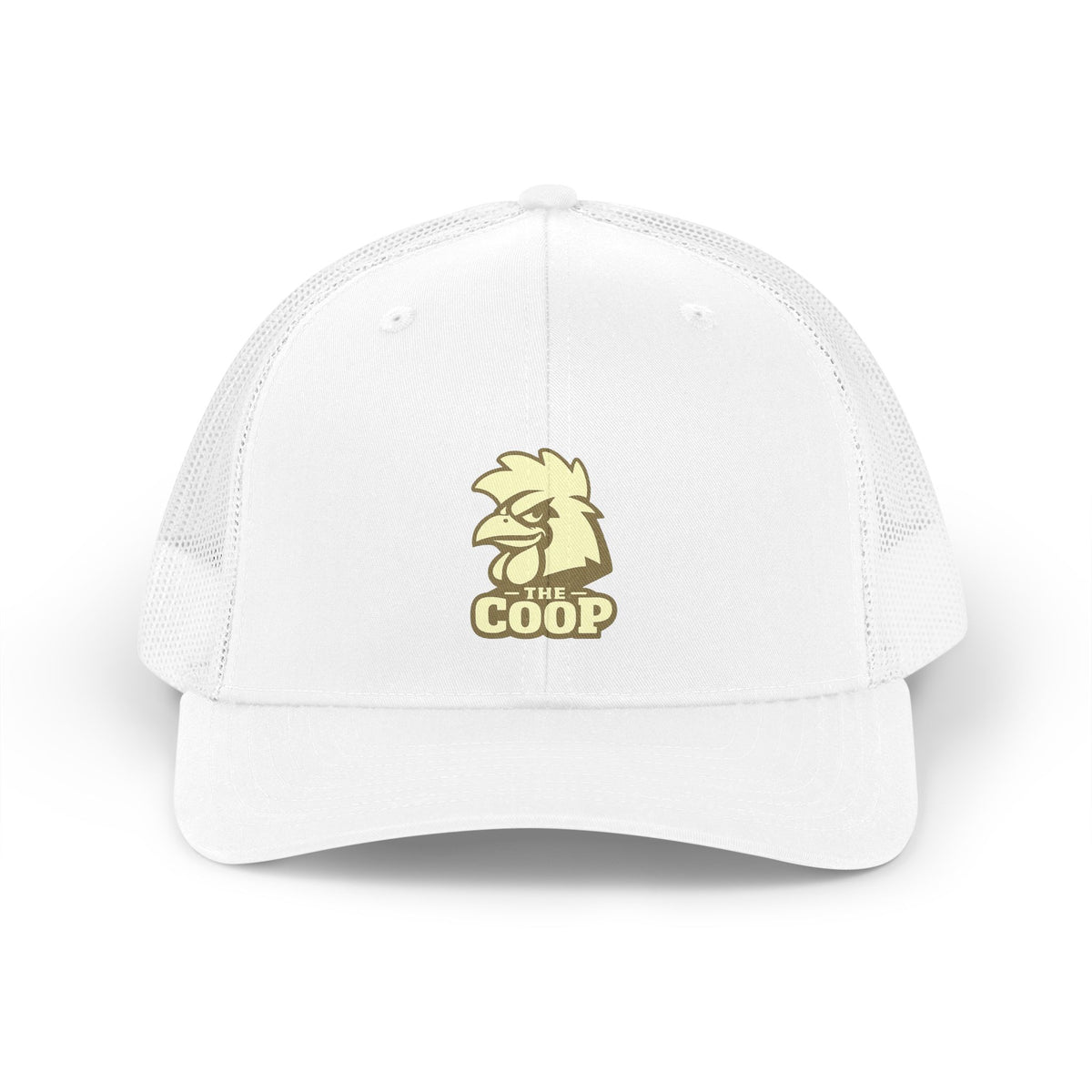 Rooster Head Icon — Retro Trucker Hat