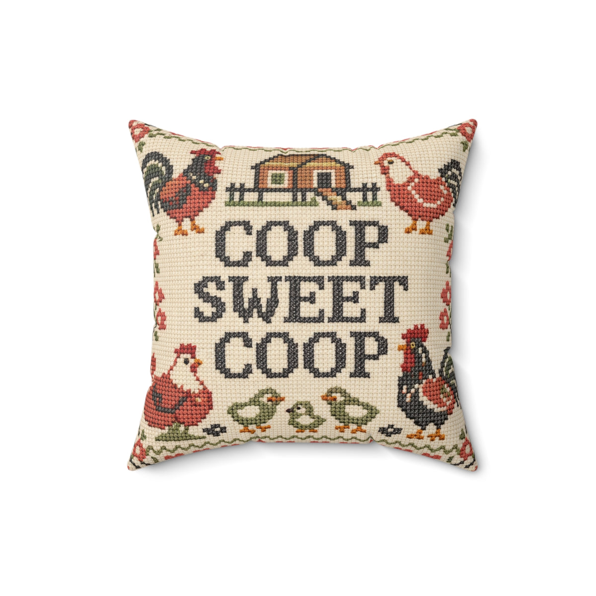 Coop Sweet Coop — Throw Pillow