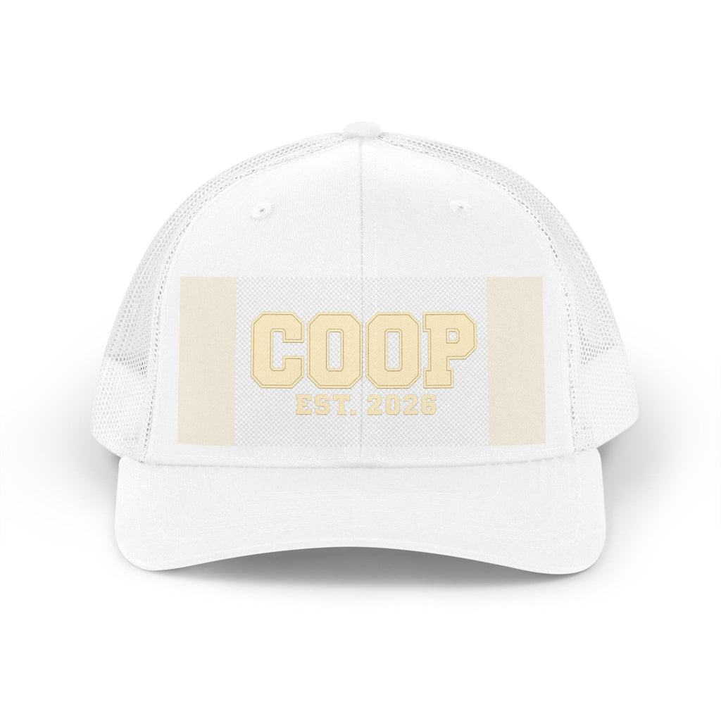 COOP Wordmark — Retro Trucker Hat