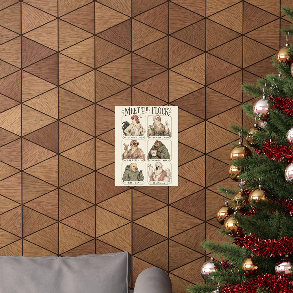 Meet the Flock — Matte Poster