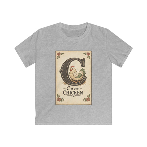 C is for Chicken — Kids Tee