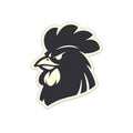 Rooster Head Icon Sticker