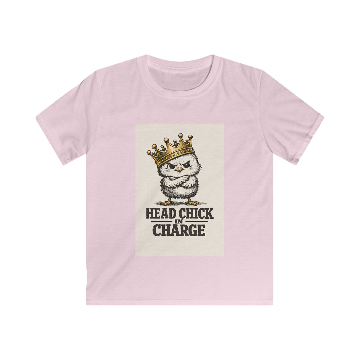Head Chick in Charge — Kids Tee