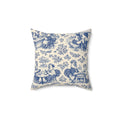 Cozy Coop Chicken Toile — Throw Pillow