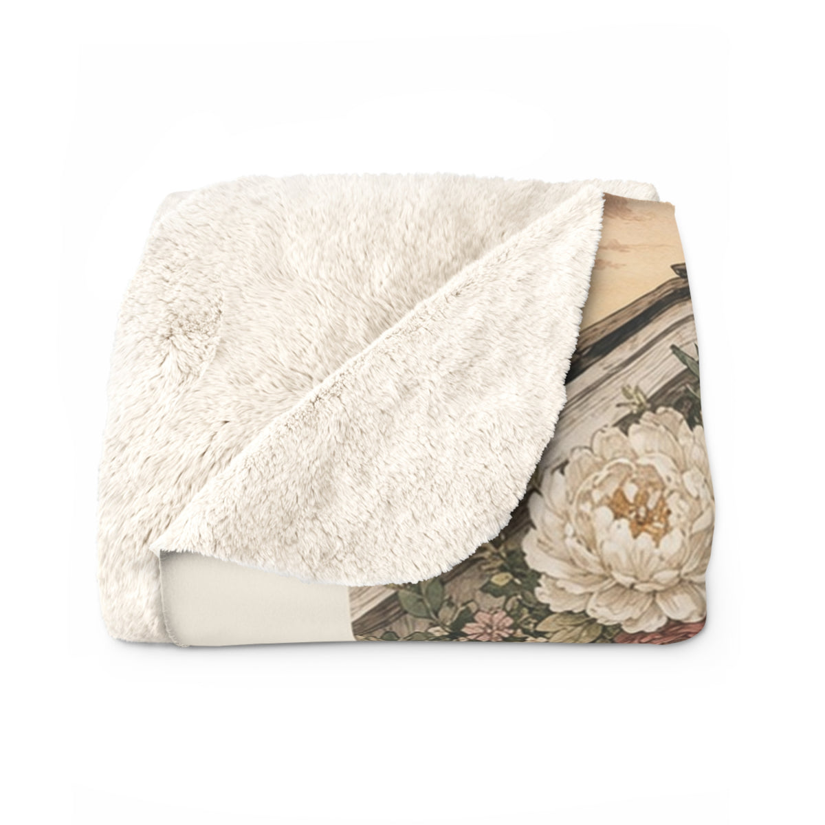 The Cock. The Hen. The Coop. — Wedding Sherpa Blanket