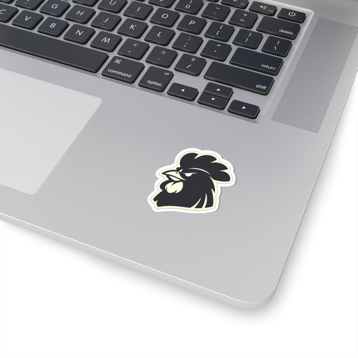 Rooster Head Icon Sticker
