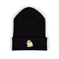 Hen with Pearls — Cuffed Beanie