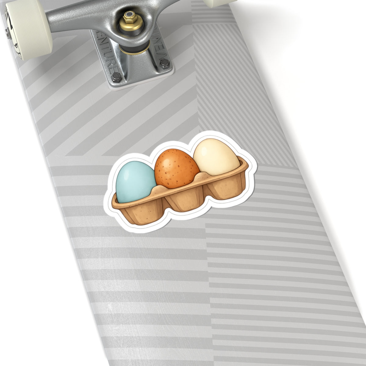 Egg Carton Trio Sticker