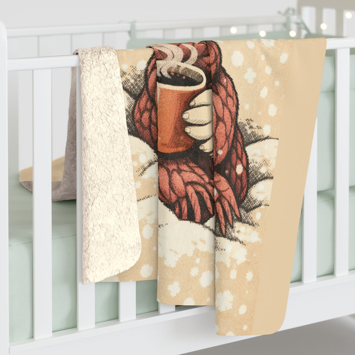 Cluck It's Cold Out — Sherpa Blanket