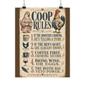 Coop Rules — Matte Poster