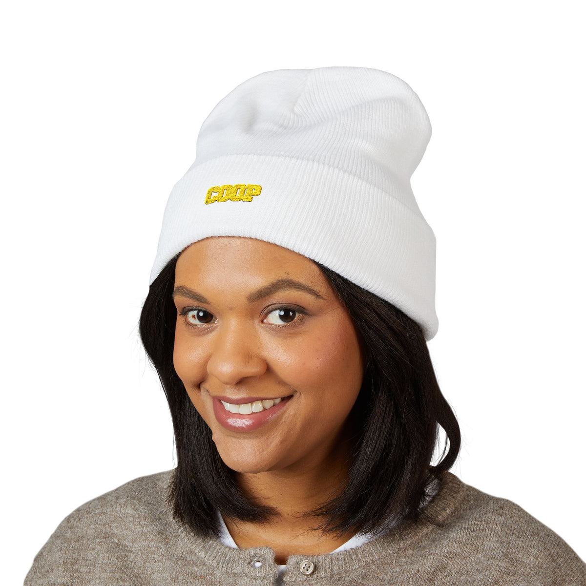 COOP Wordmark — Cuffed Beanie