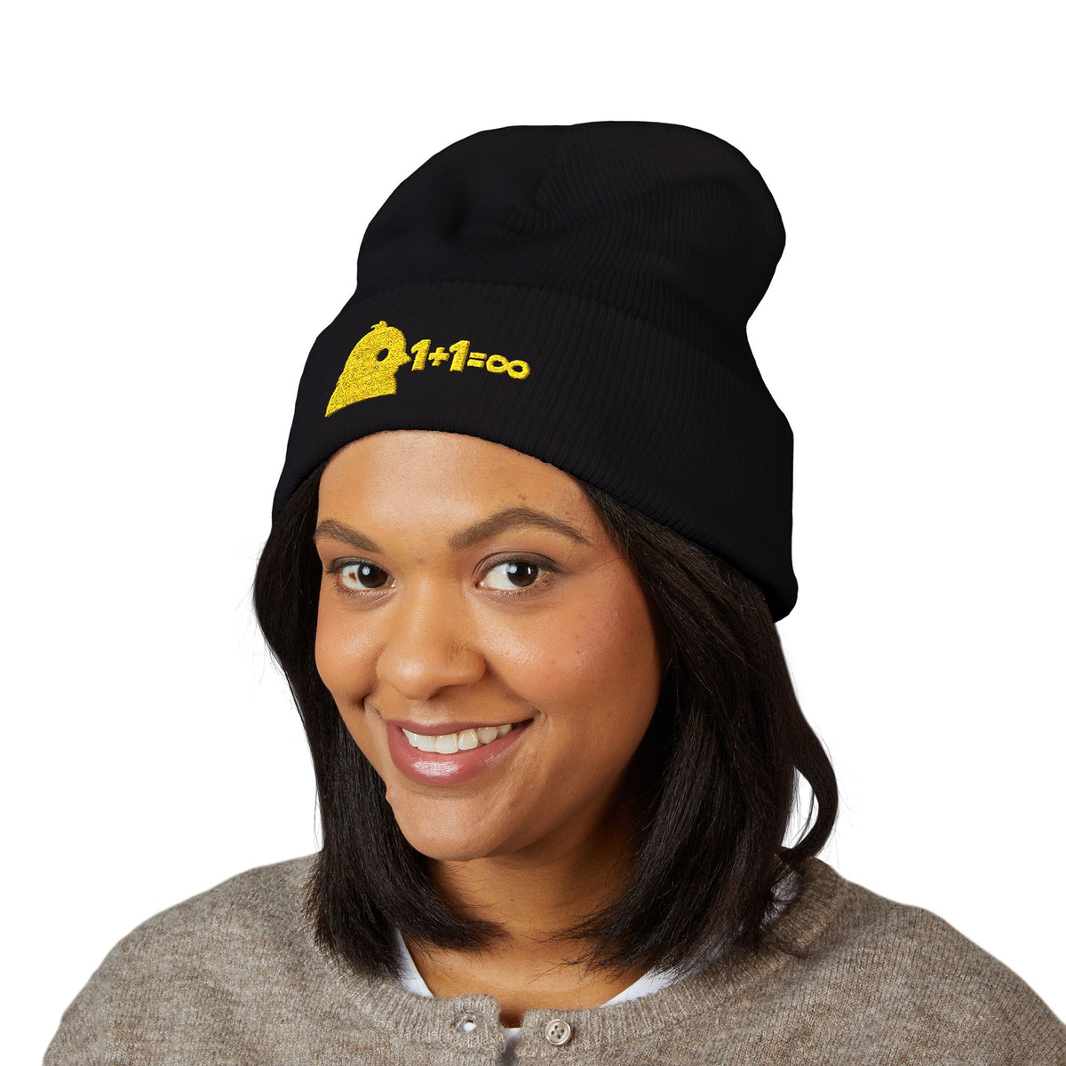 Chicken Math — Cuffed Beanie