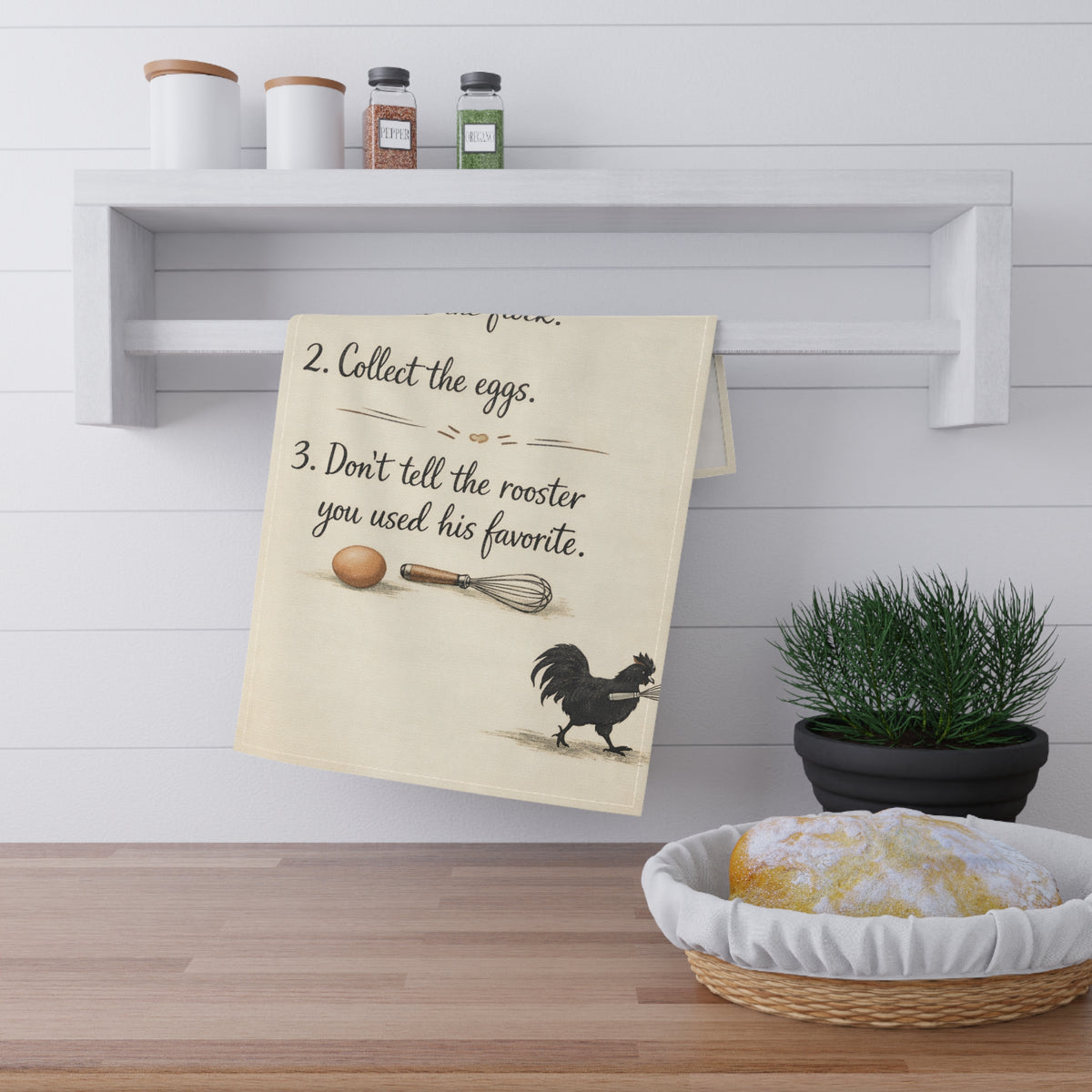 Recipes from the Coop — Tea Towel