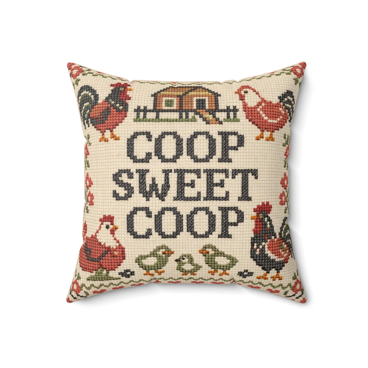 Coop Sweet Coop — Throw Pillow