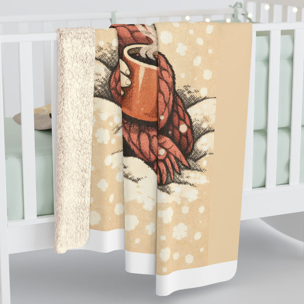 Cluck It's Cold Out — Sherpa Blanket