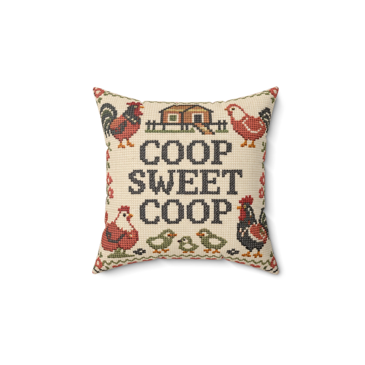 Coop Sweet Coop — Throw Pillow