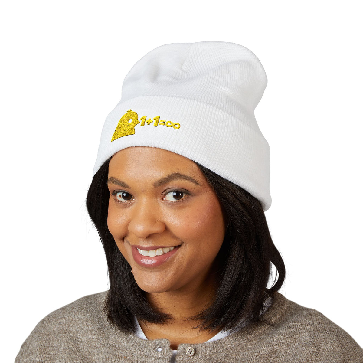 Chicken Math — Cuffed Beanie