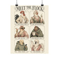 Meet the Flock — Matte Poster