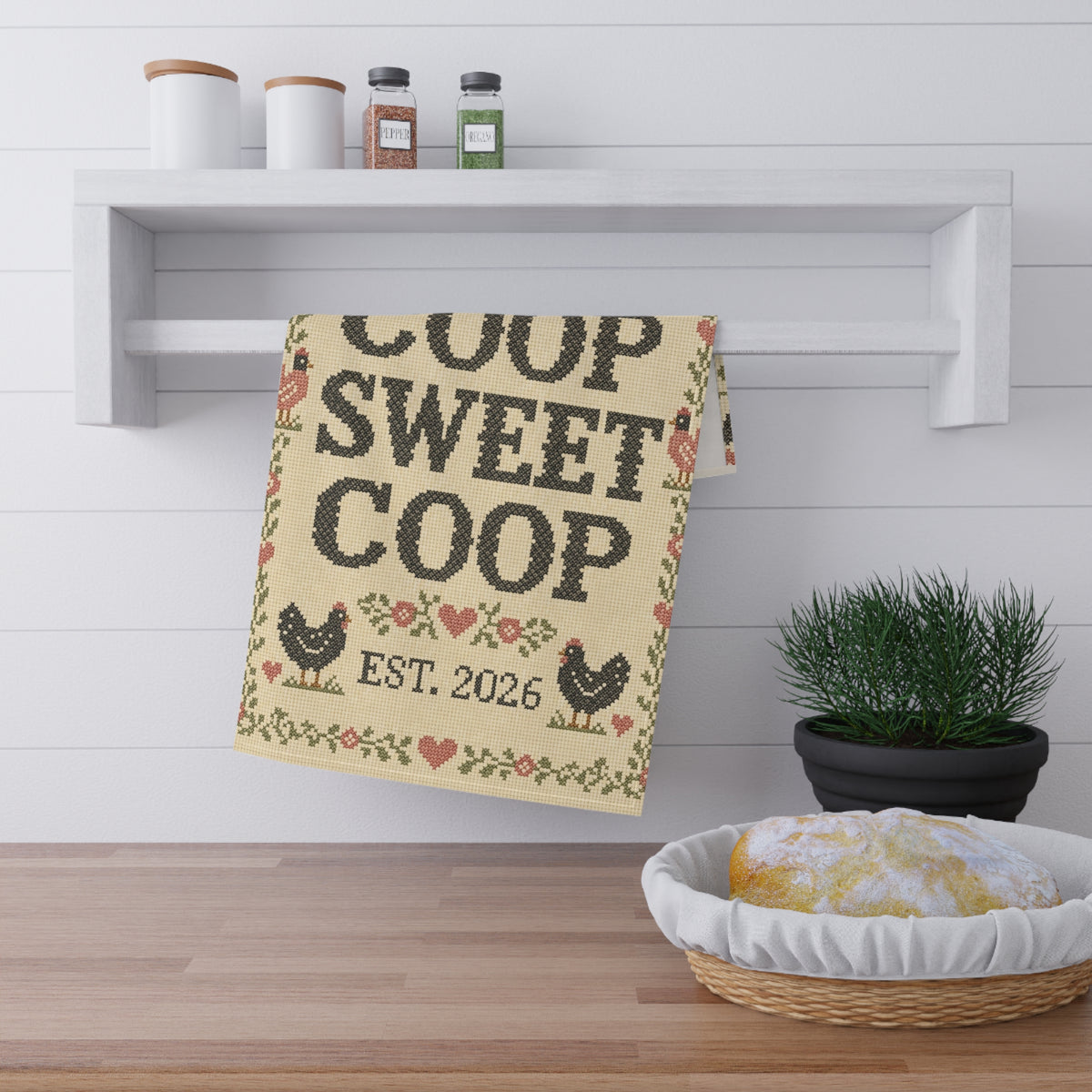 Coop Sweet Coop — Tea Towel
