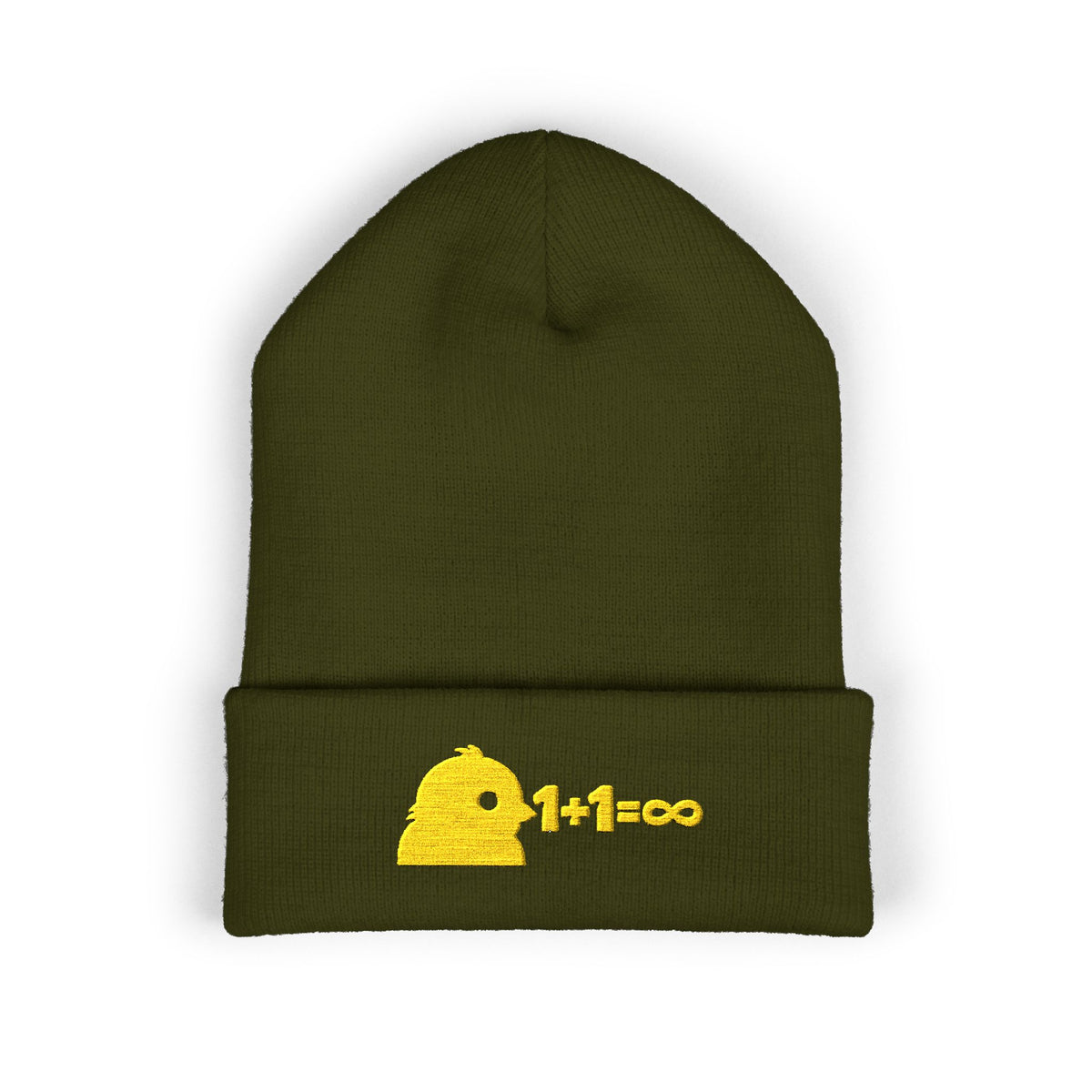 Chicken Math — Cuffed Beanie
