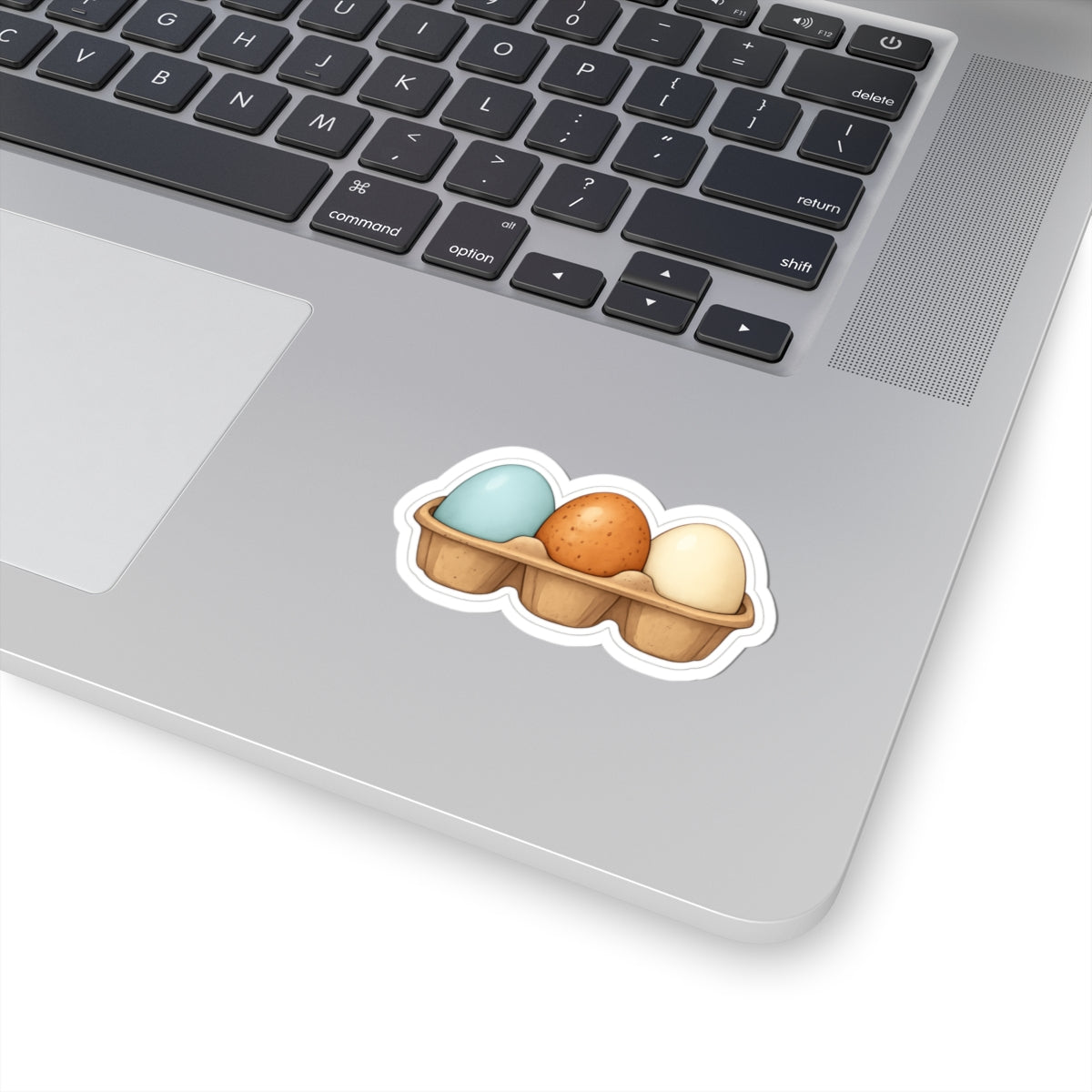 Egg Carton Trio Sticker
