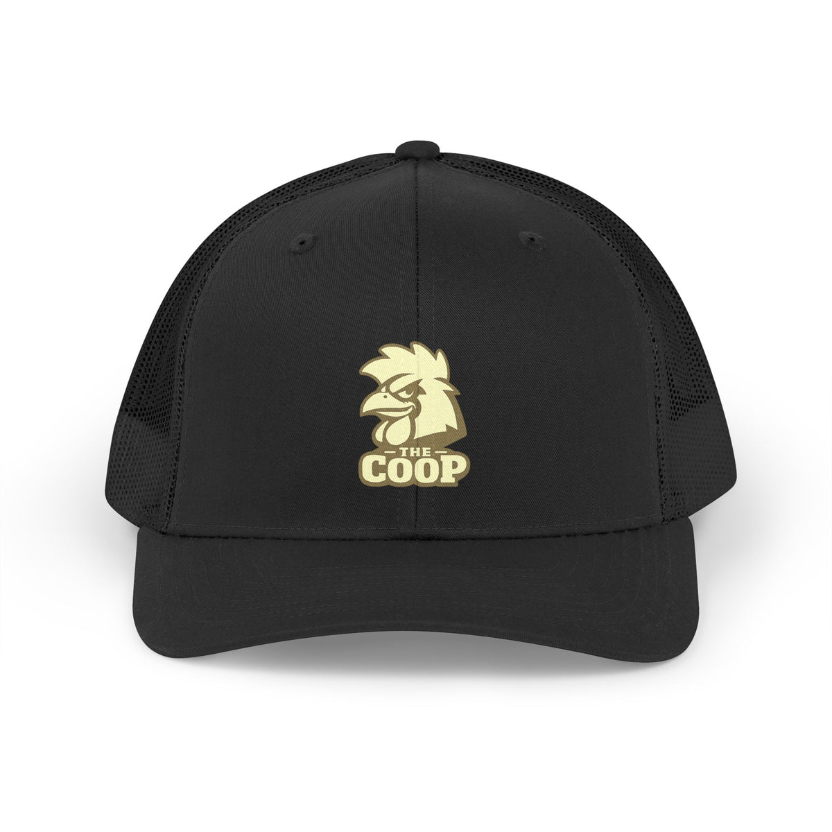 Rooster Head Icon — Retro Trucker Hat