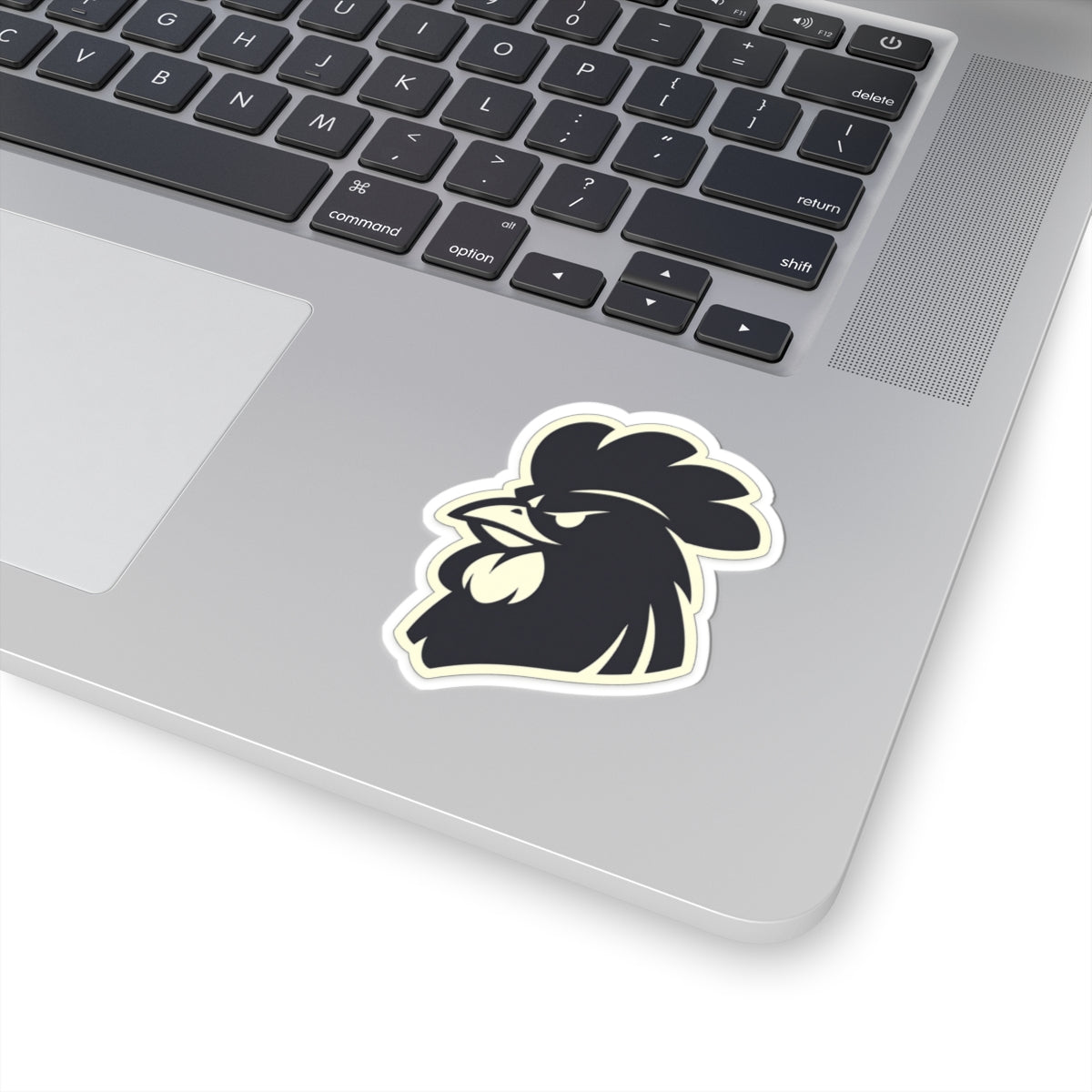 Rooster Head Icon Sticker